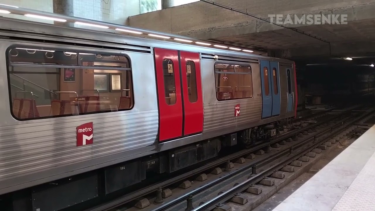 Ml90+Ml97 Lisboa Metro - (Video Recording) 