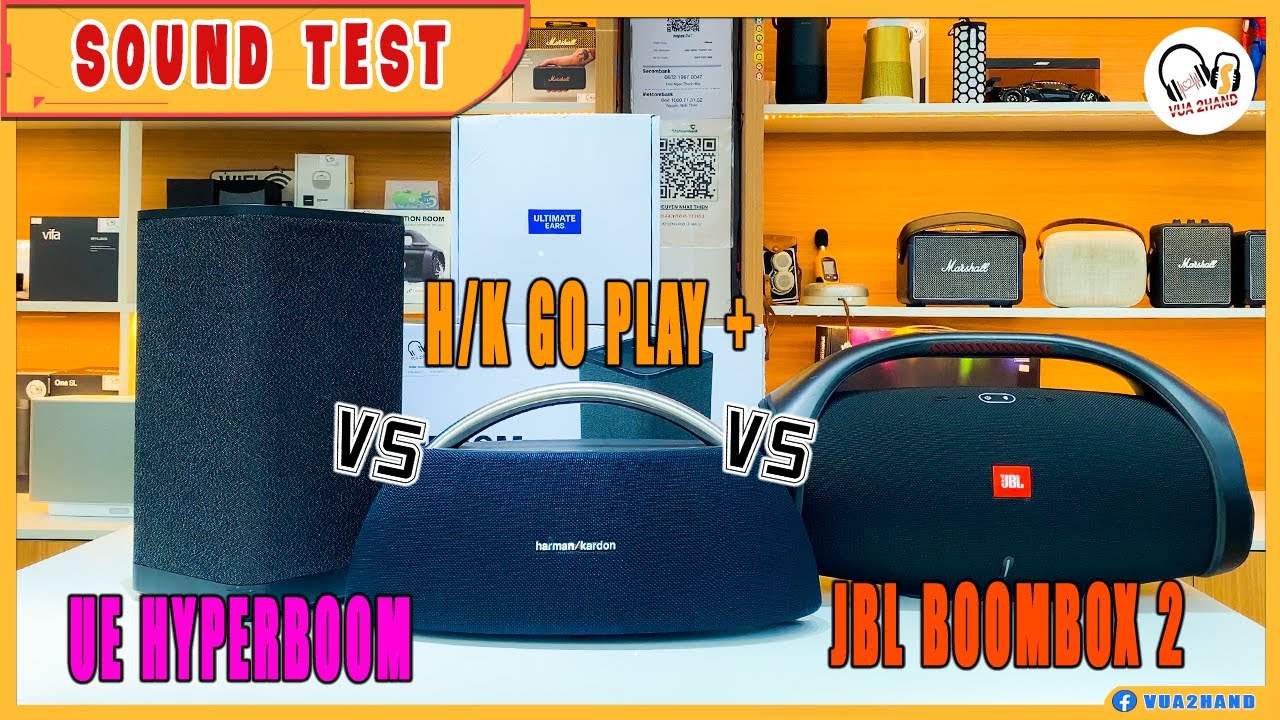 UE Hyperboom & H/K Go PLay & JBL Boombox 2 l Solo 3 Siêu Phẩm - Sound Test