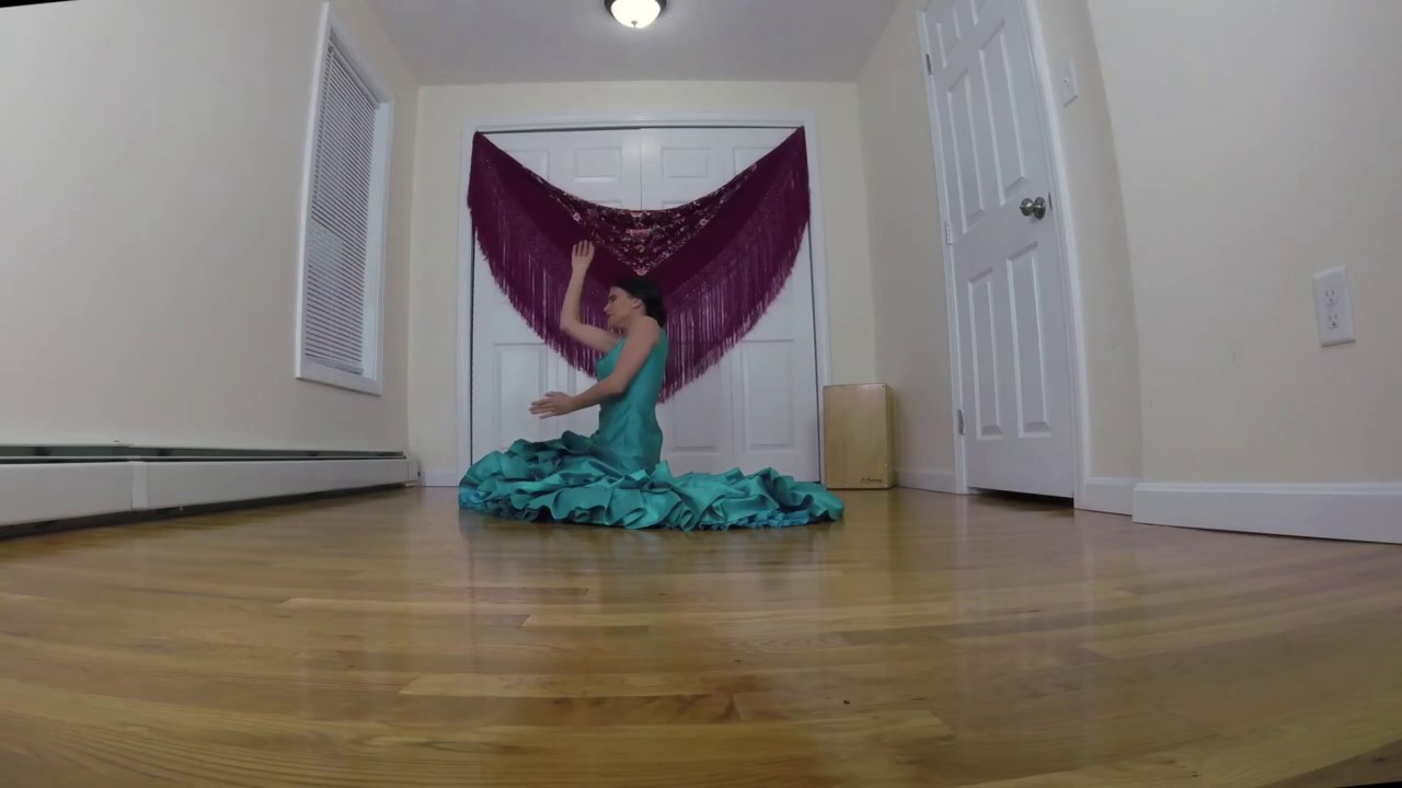 Actuación de Flamenco Virtual en casa durante COVID-19