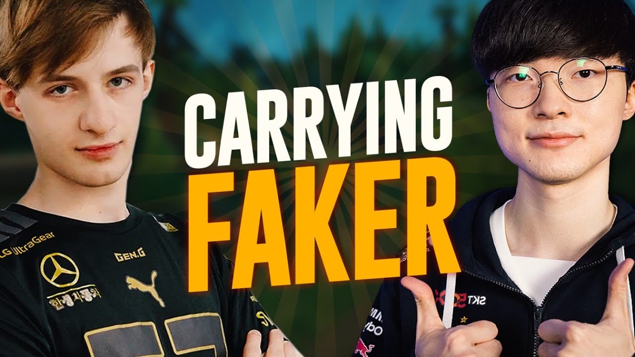 I found Faker and carried him...