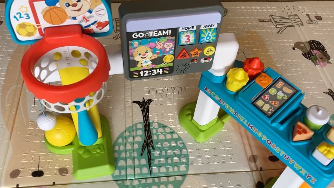 Fisher-Price 4-in-1 Game Experience Sports Activity Center | Demo & Review