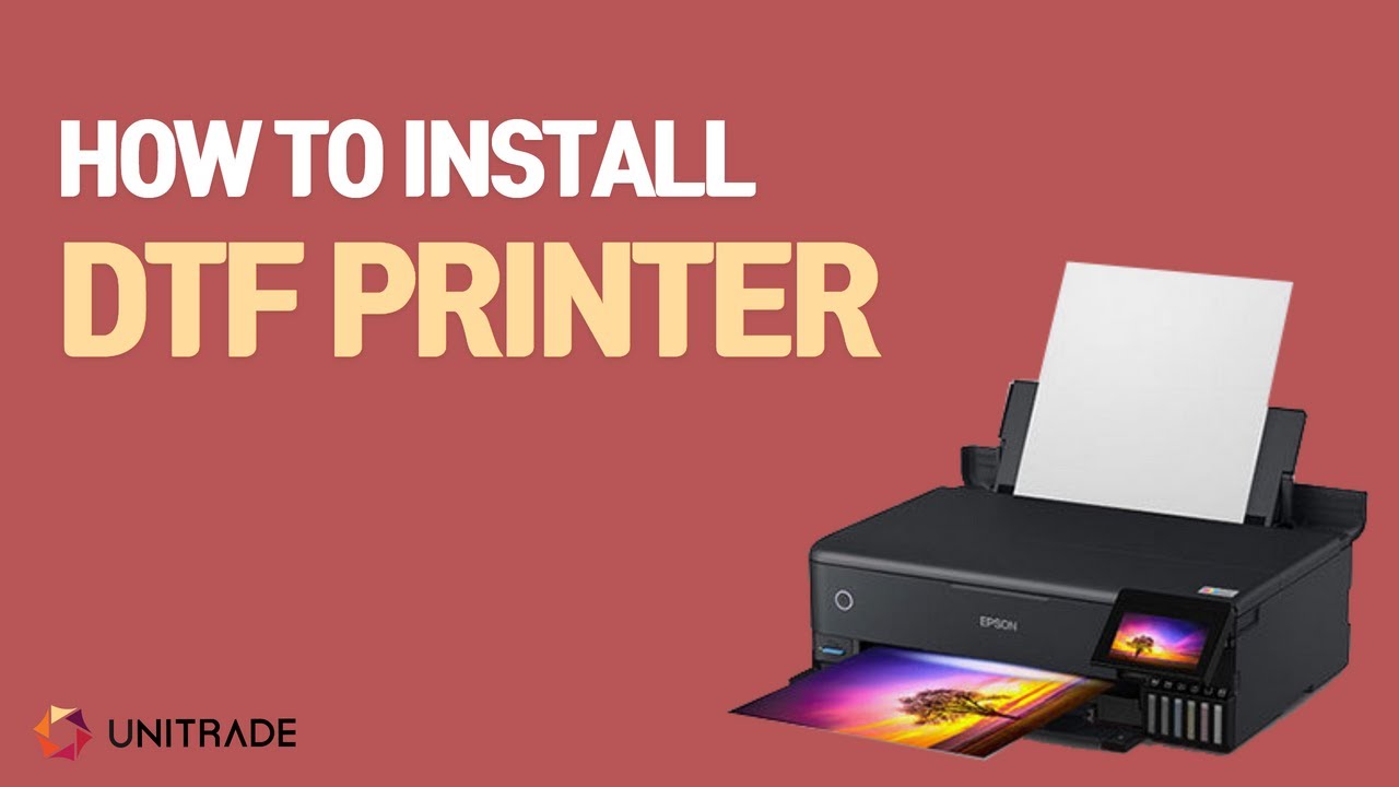 How To Install Converted Epson DTF Printer (L8180 & L8160)