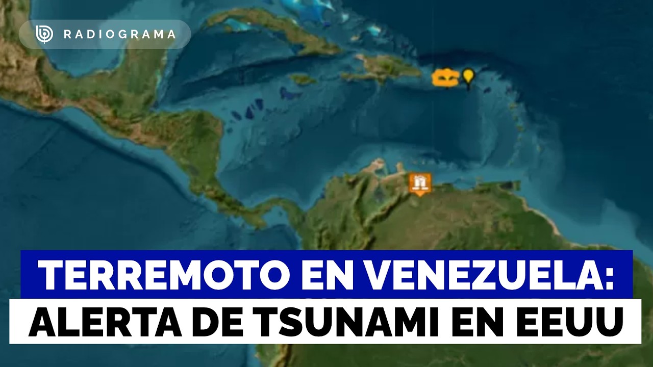 Las primeras repercusiones tras terremoto en Venezuela: alerta de tsunami, heridos y m&uacute;ltiples da&ntilde;os