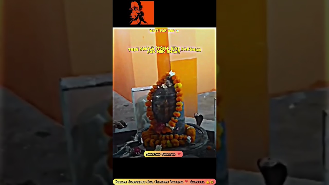 SHIV BHAKT CRYING INFRONT OF SHIVLING Wait For End 😱🙏🕉️ #bhakt #shorts #viral #hindu #trending