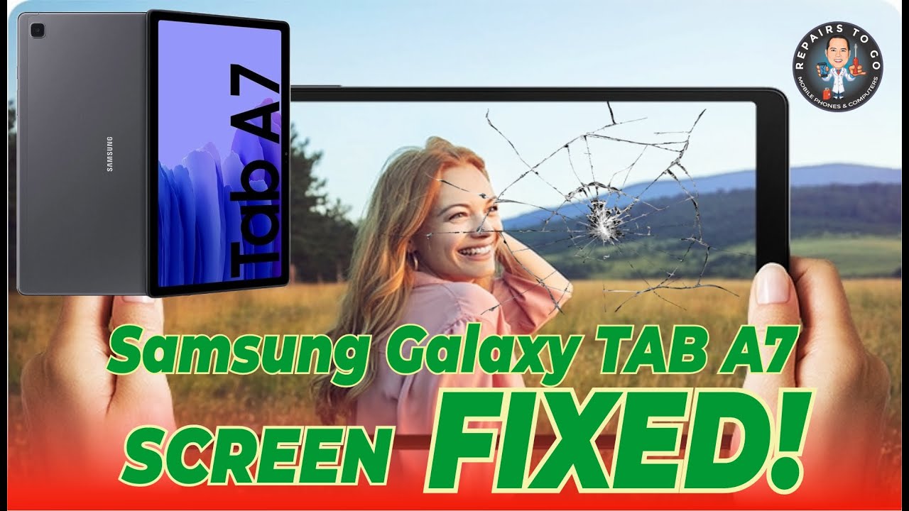 How to Replace a Broken Screen on Samsung Tab A7 (T500/T505)