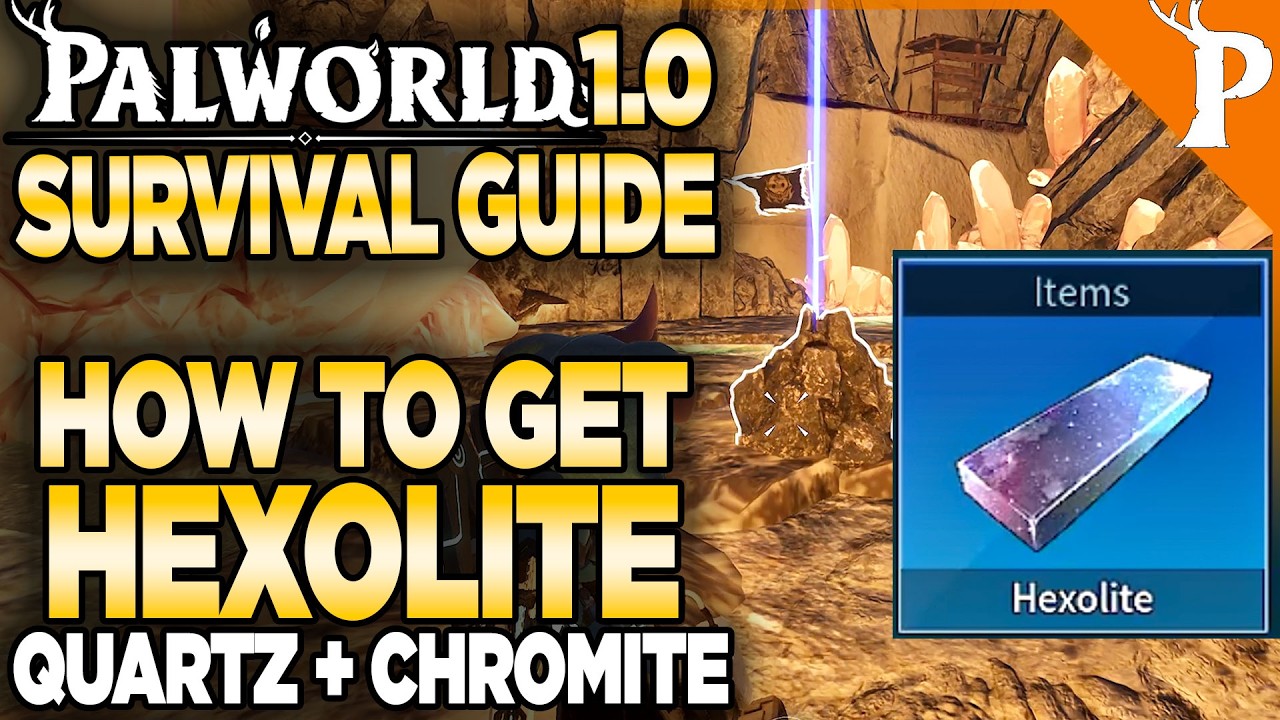 How to Get Hexolite (Quartz & Chromite) in Palworld 1.0