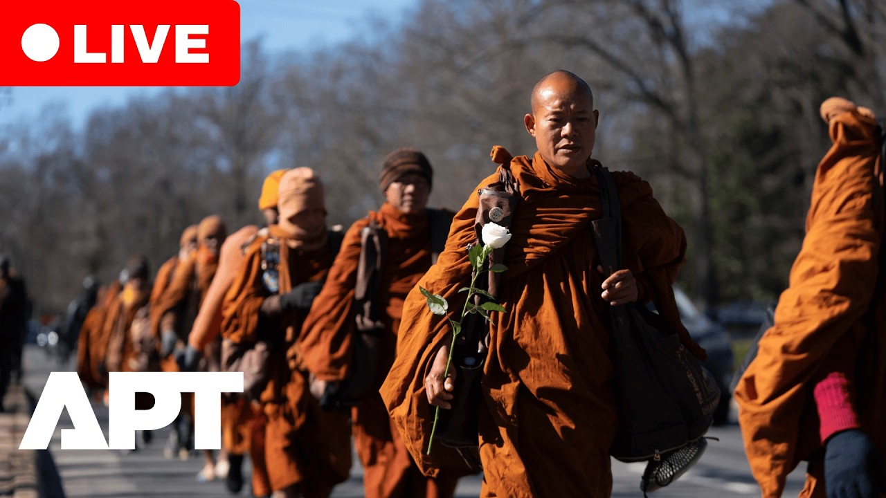 LIVE: Buddhist Monks Complete 2,300-Mile Walk for Peace Across US, Arrive in Washington DC | APT