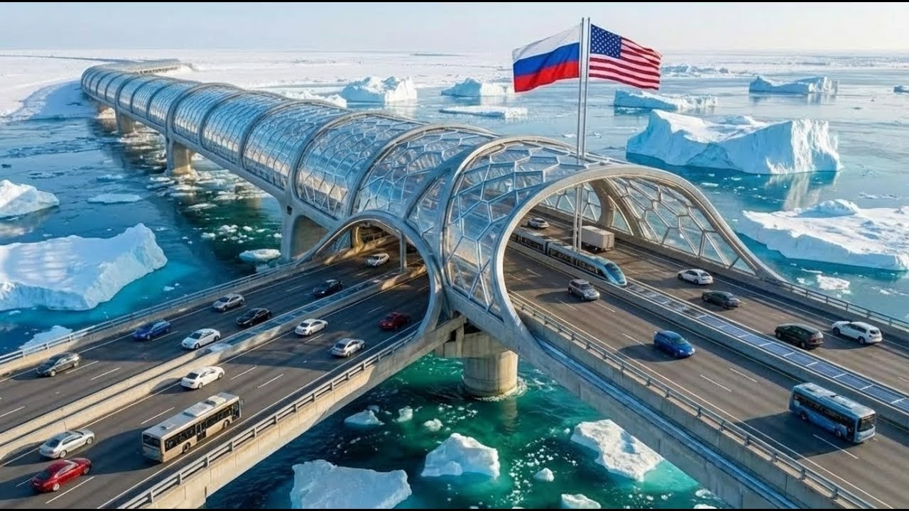 Inside the $8B Bering Strait Megaproject: Can the USA and Russia Be Connected? (Full Process)