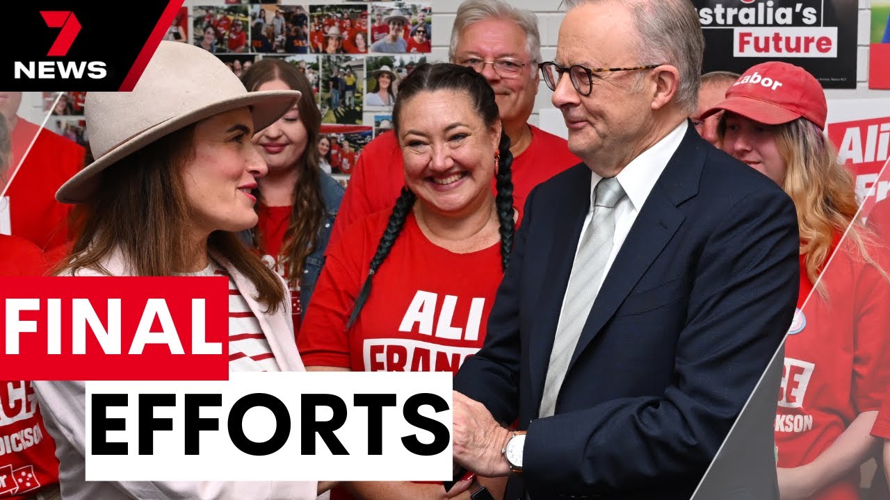 PM visits Dutton's seat of Dickson whilst Peter Dutton takes campaign to South Australia | 7NEWS