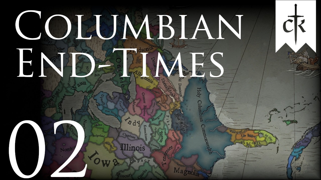 Crusader Kings III | Конец света в Колумбии | Эпизод 2