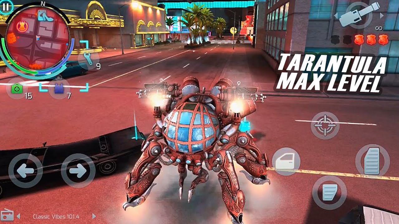 UNLOCKED TARANTULA MAX LEVEL | GANGSTAR VEGAS
