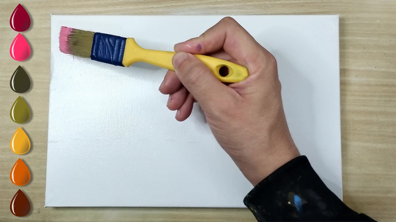 Сила красок заката / Рисование для начинающих