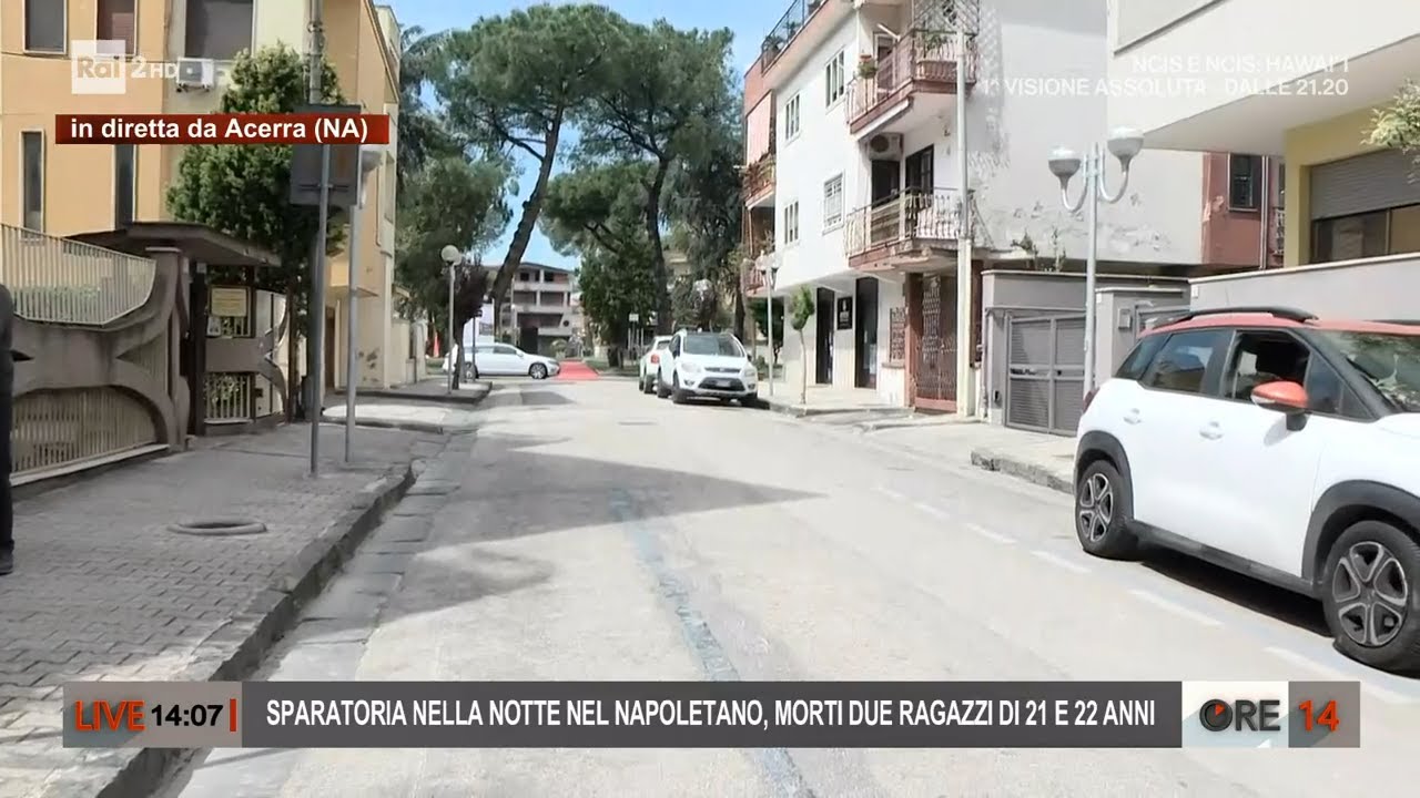 Acerra, sparatoria nella notte: morti due ventenni - Ore 14 del 29/04/2022