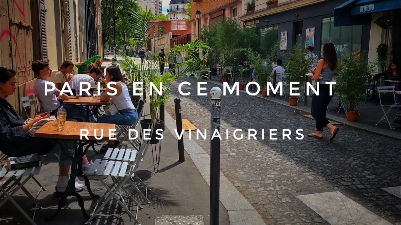 WALK IN PARIS ( RUE DES VINAIGRIERS ) 01/08/2020 PARIS 4K