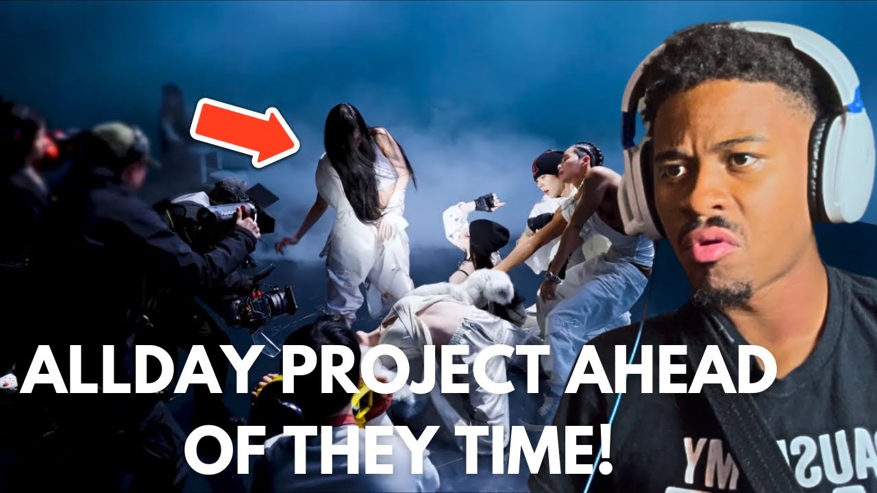 REACTING TO ALLDAY PROJECT *FAMOUS MV MAKING FLIM* ⭐️