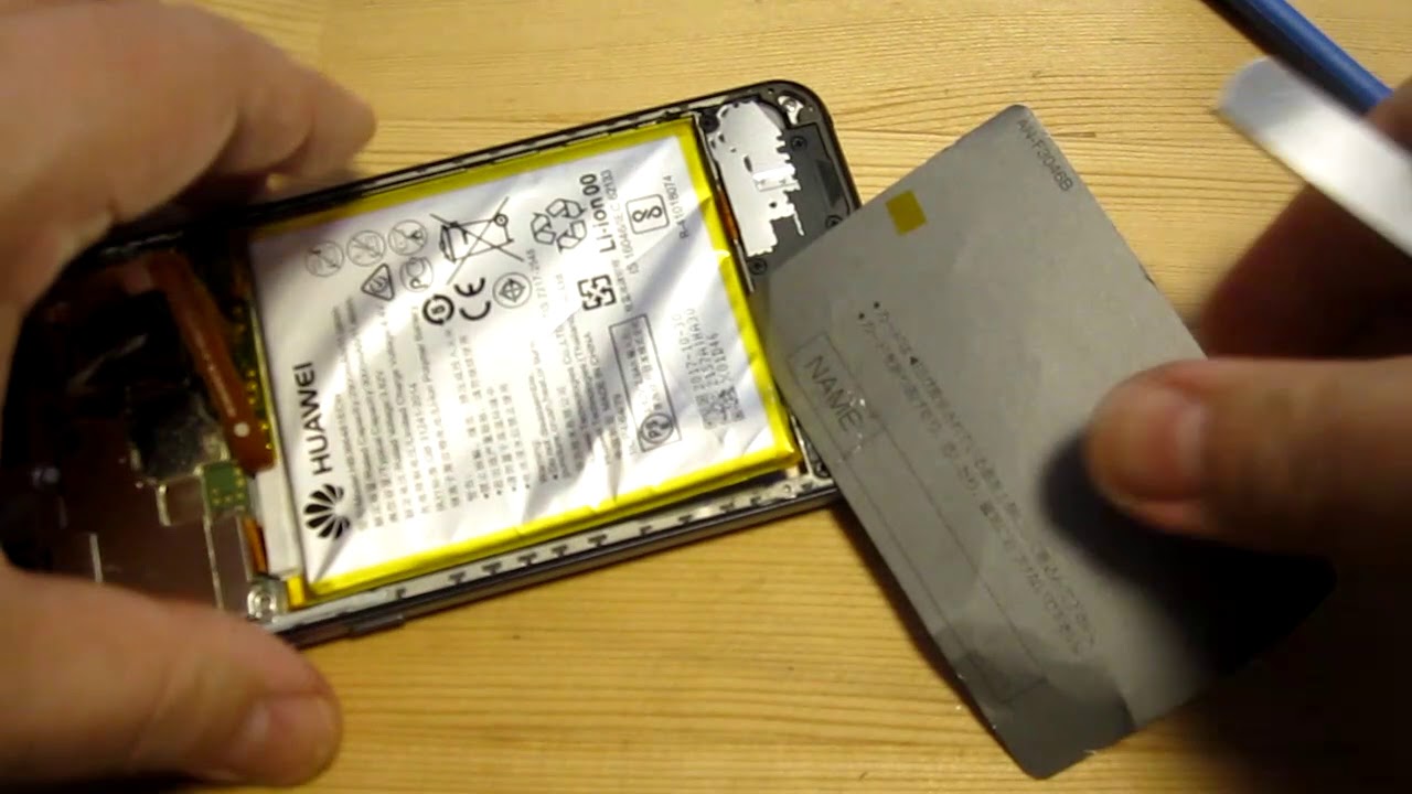 Huwai P10 lite battery replacement バッテリー 交換 DIY