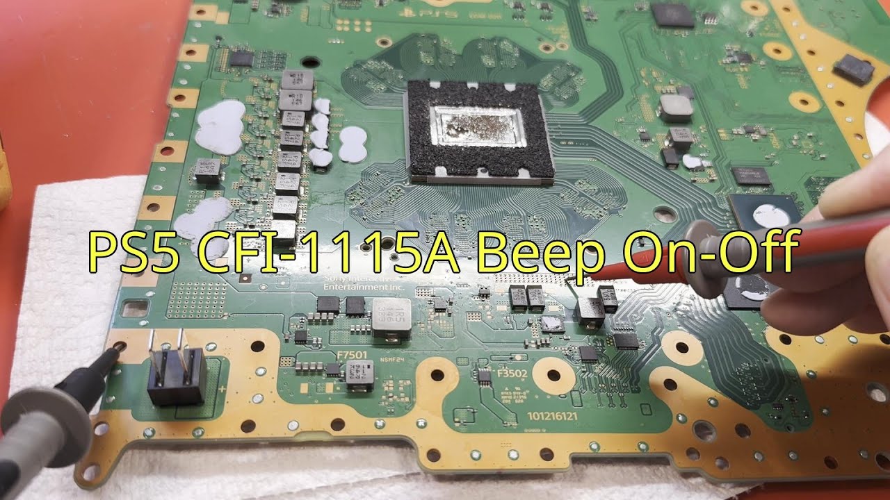 #158 Repair of PS5 CFI-1115A Beep On-Off