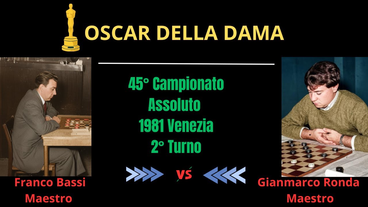 Oscar della Dama 1981  Bassi-Ronda