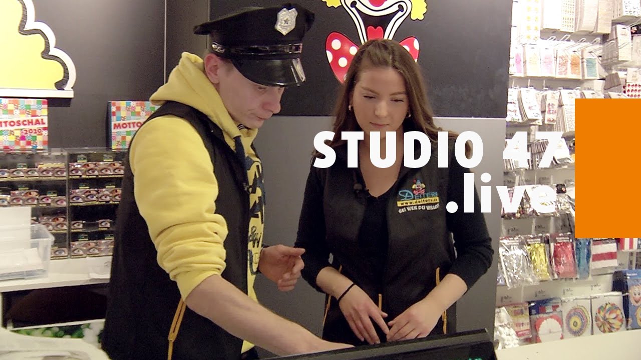 STUDIO 47 .live | EIN TAG IM KARNEVALSKOST&Uuml;M-SHOP DEITERS
