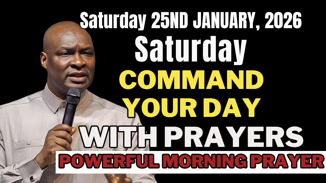 [Sunday 25th January, 2026] Start Your Sunday With Prayer | Spiritual Prayer – Apostle Joshua Selman