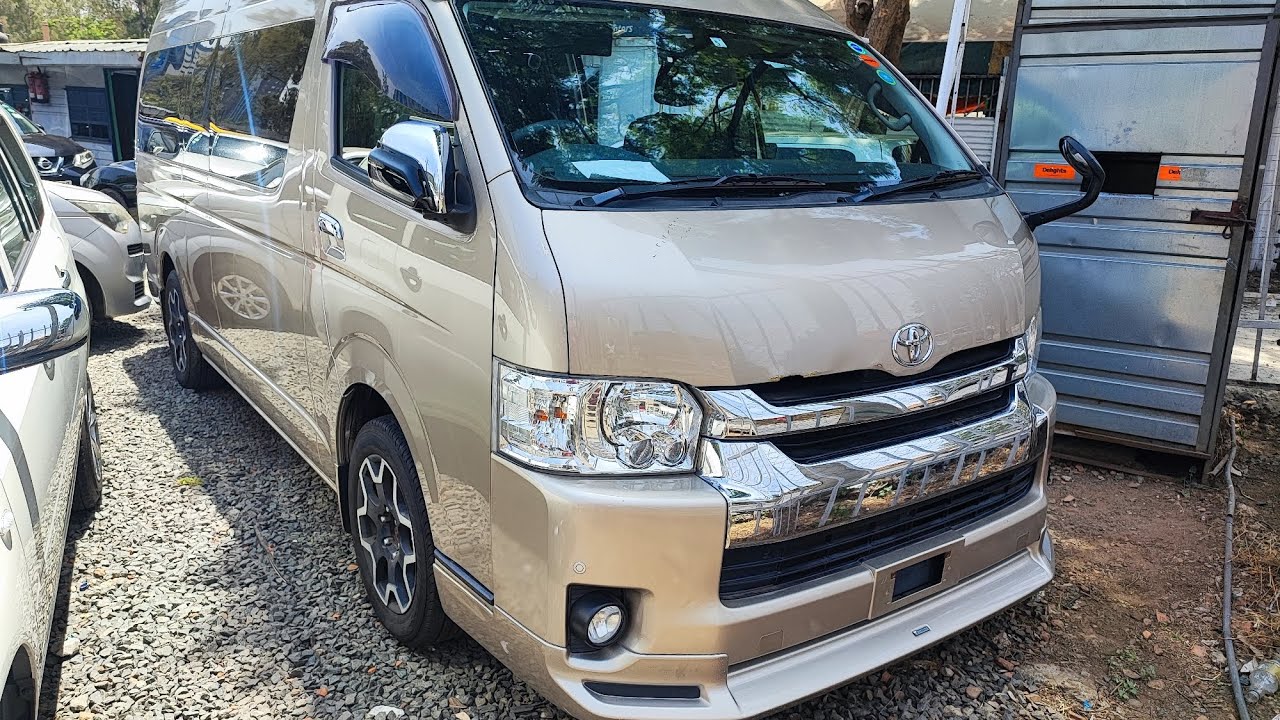 Top Spec Toyota Hiace Van in Kenya