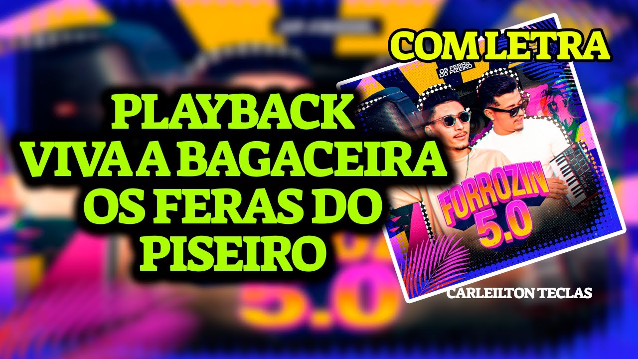 PLAYBACK VIVA A BAGACEIRA - OS FERAS - KARAOKÊ VIVA A BAGACEIRA