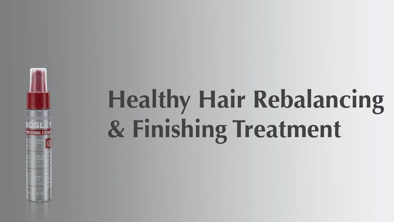 Bosley Professional Strength Rebalancing and Finishing Treatment