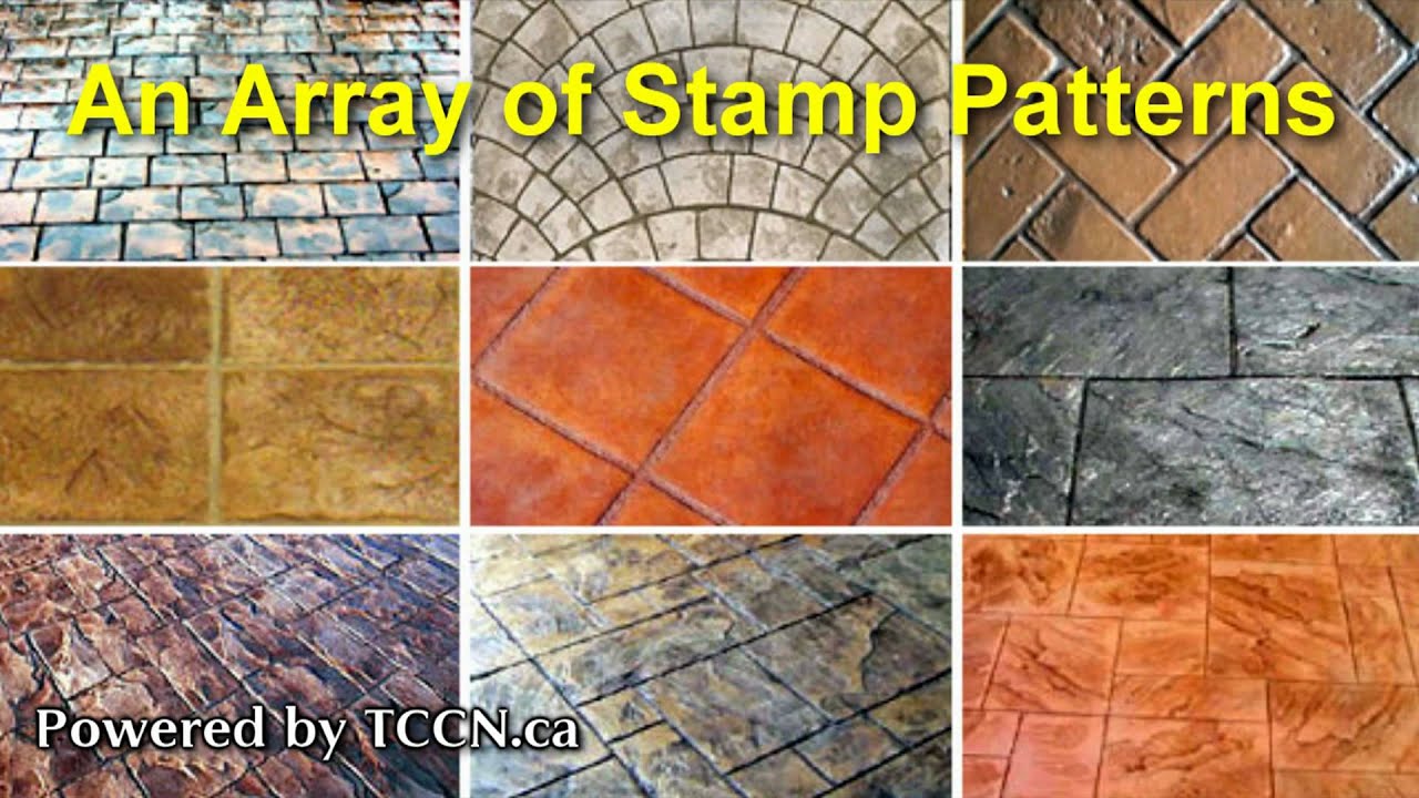 Vancouver Stamped Concrete Contractor - How to Stamp Concrete from Vancouver, BC, Canada
