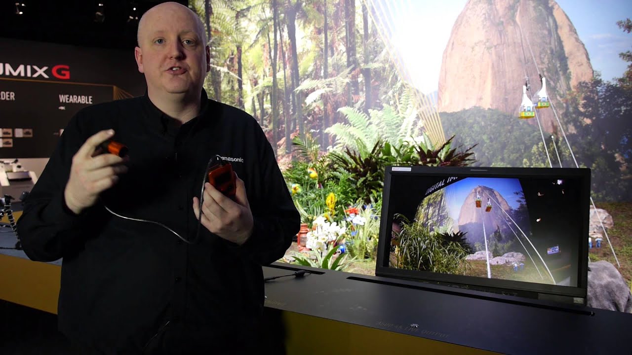 4K Camera - Panasonic Convention - A500 Wearable 4K HD Camcorder