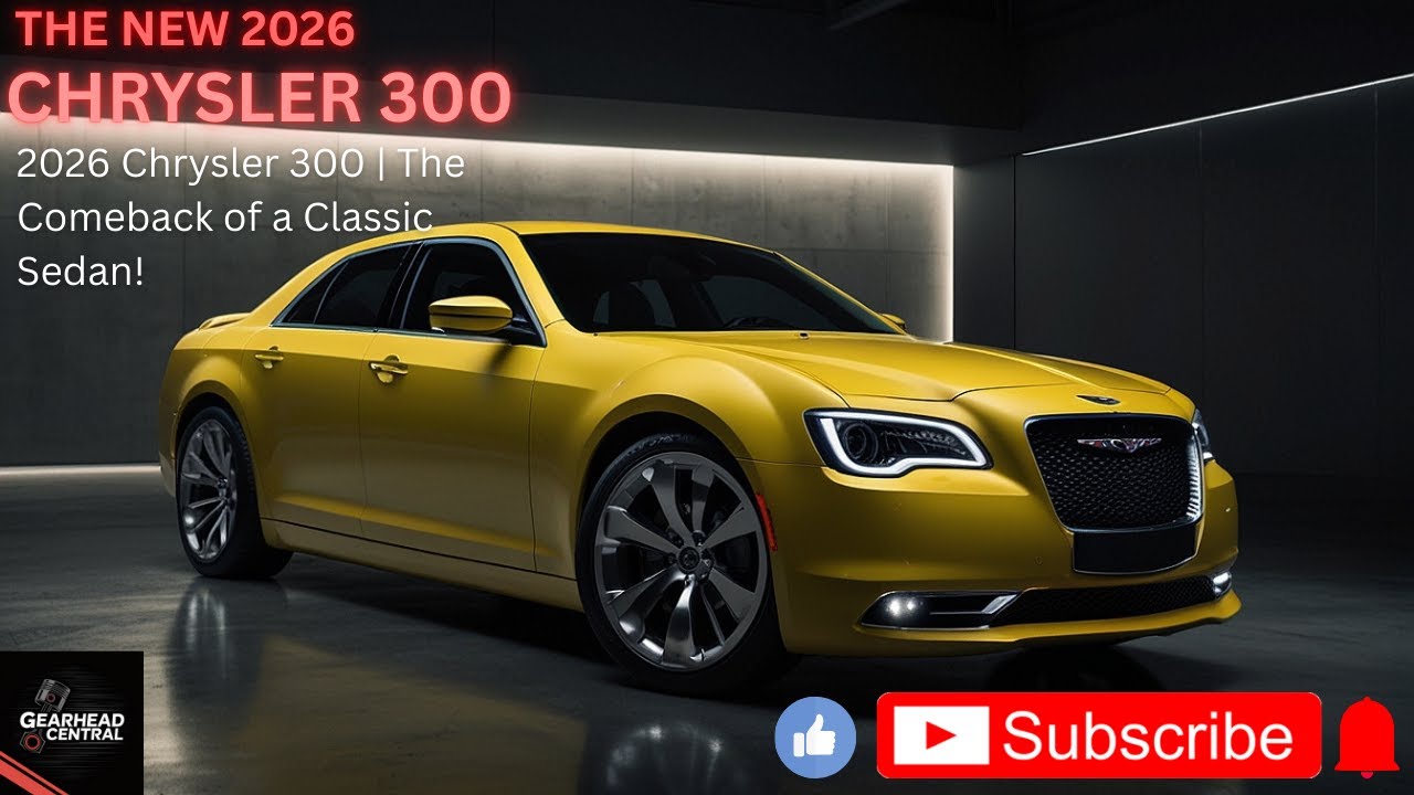 INSIDE the 2026 Chrysler 300 | Design, Performance & Features