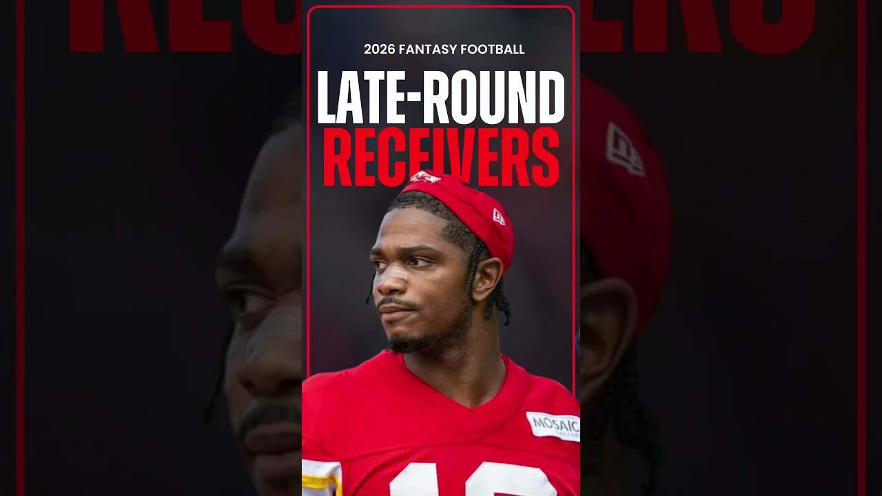 4 Wide Receiver Lottery Tickets WE LOVE to Draft in 2026 Fantasy Football! #shorts
