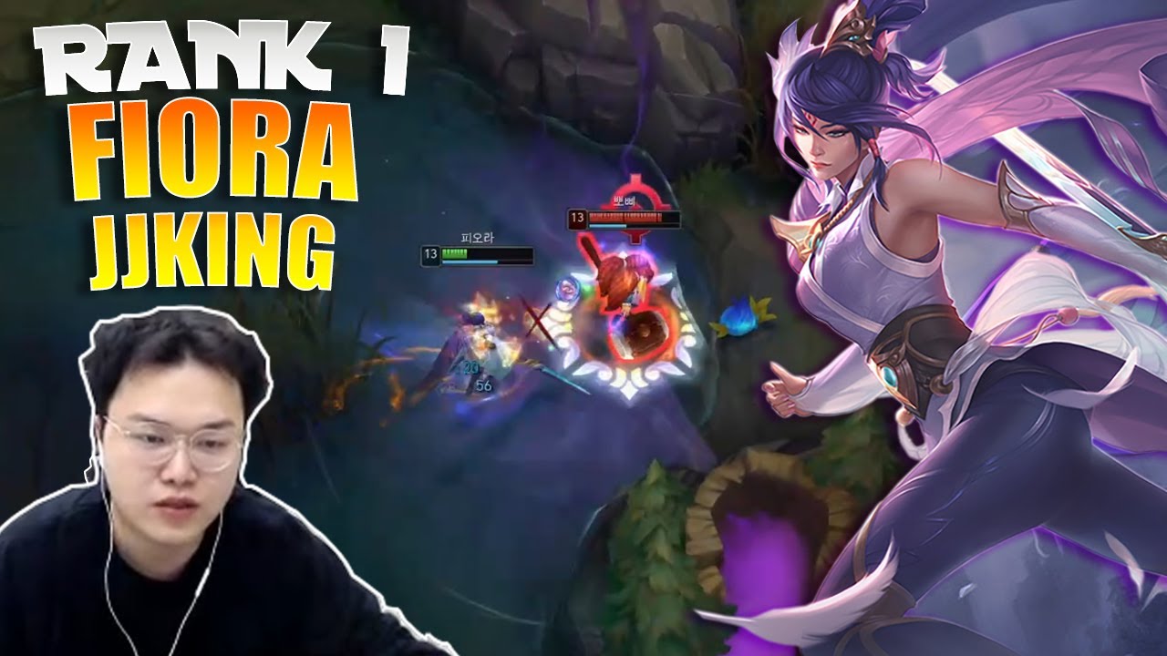 🔴 JJking Fiora vs Poppy (Best Fiora OTP) - JJking Fiora Guide