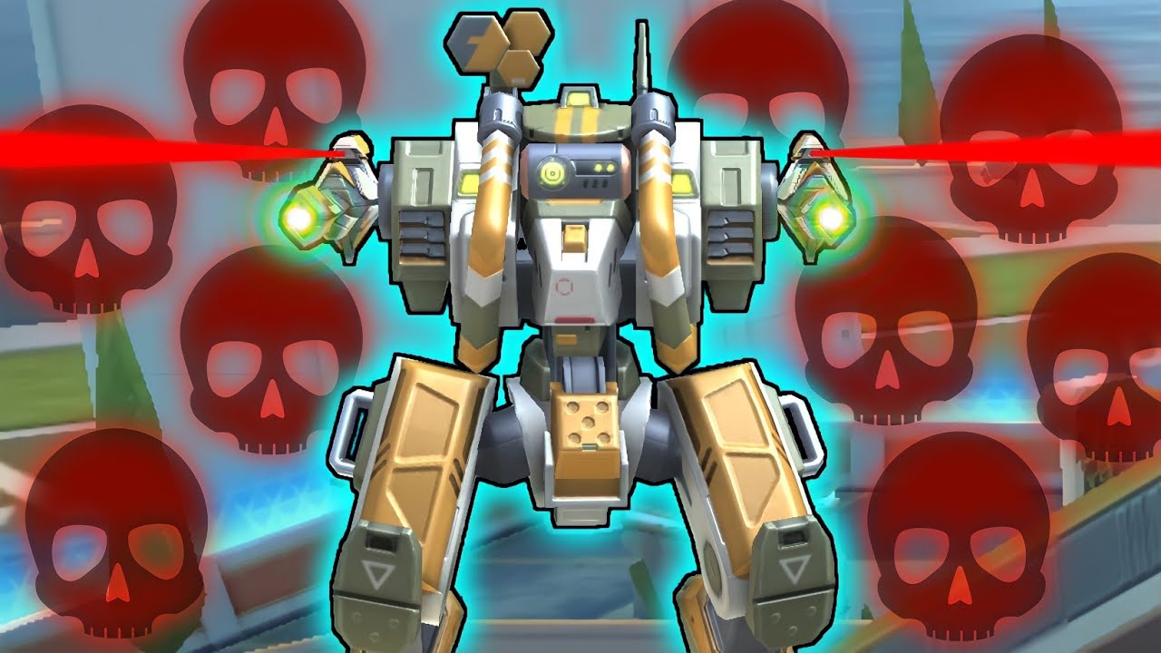 EM rifle 10 ORION , Mech Arena funny video