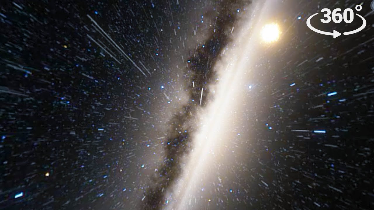 Spaceflight to Andromeda Galaxy | 360° Video VR