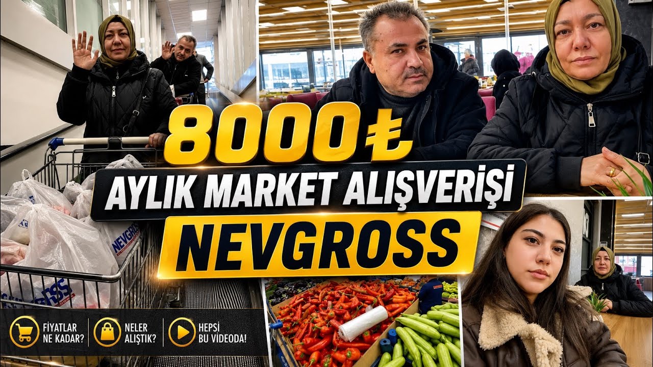 Gross Toptan Market Gerçekten Ucuz mu? 💰 Aylık Alışveriş 🛒