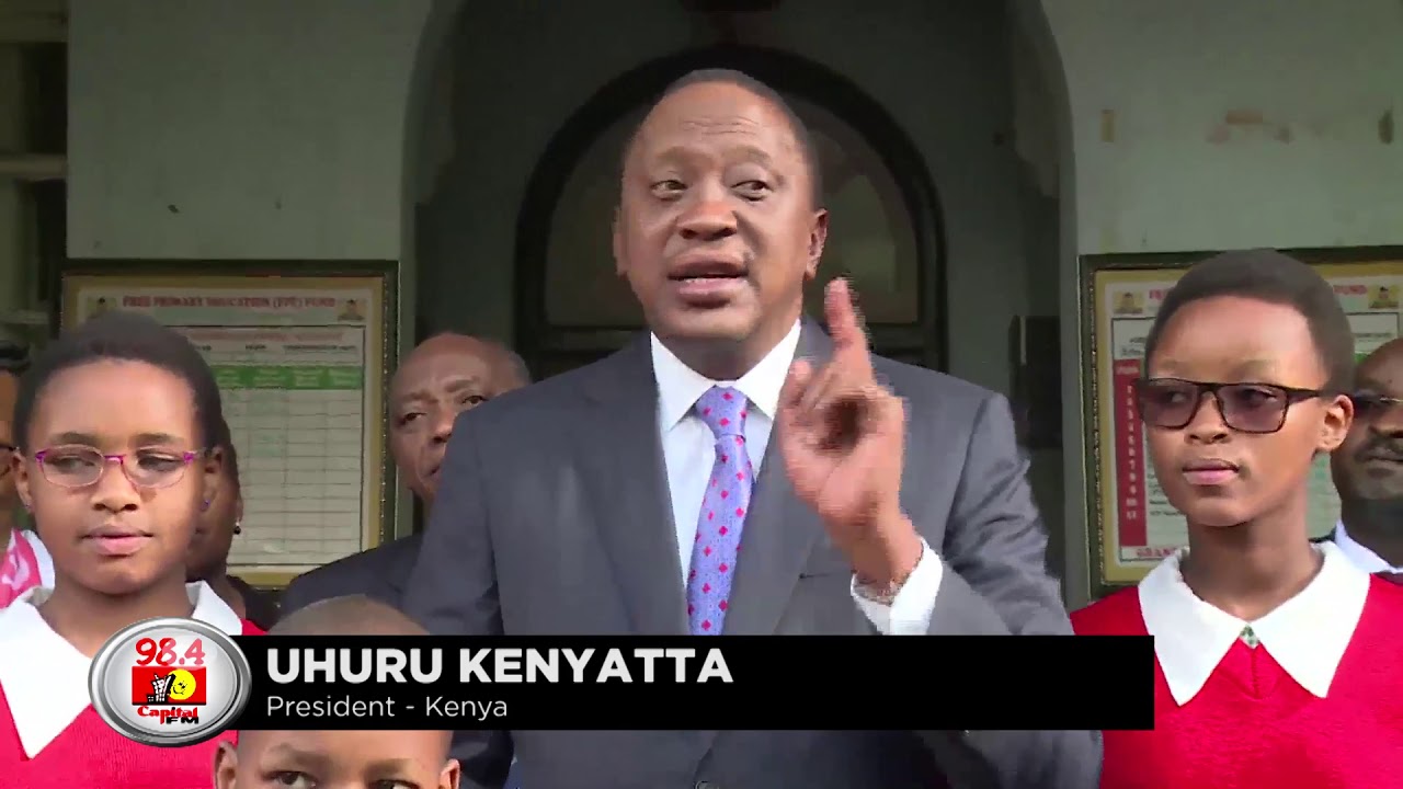 Exams will be transparent, President Kenyatta assures candidates