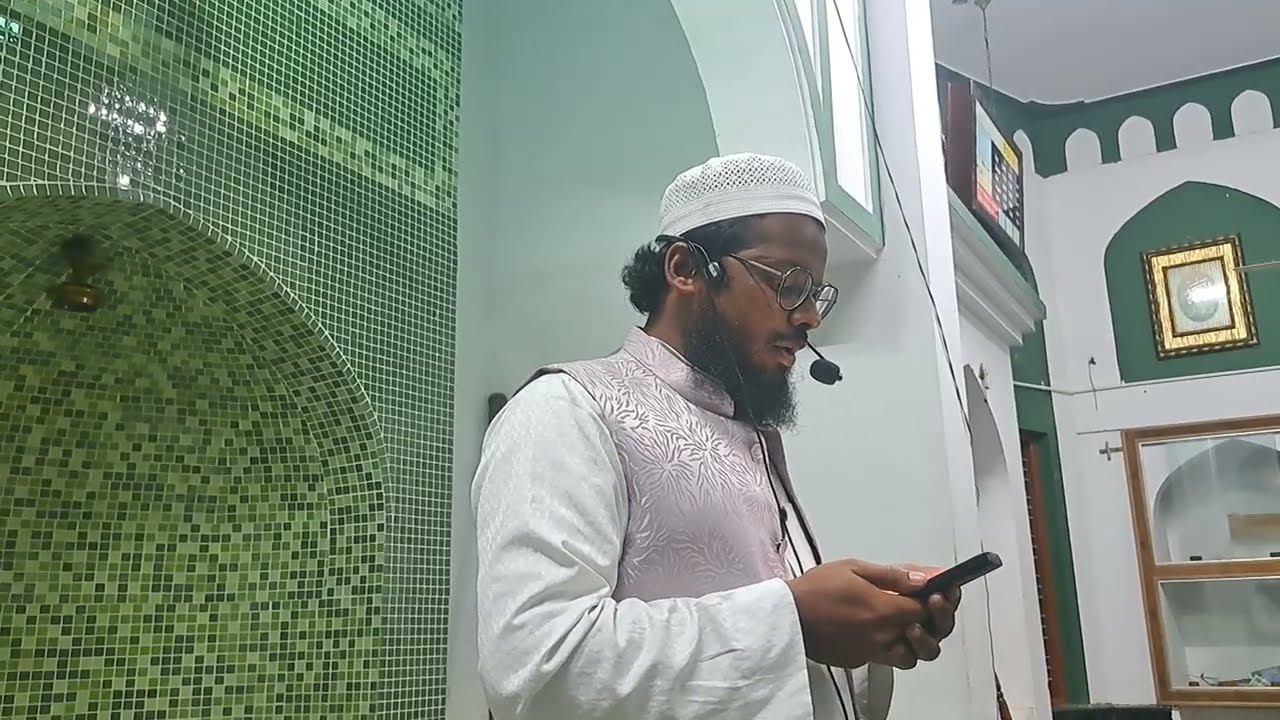 مولانا شیخ محمد صاحب معہدی وقاسمی امام وخطیب مسجد عمر ناگامنگلم پلمنیر 