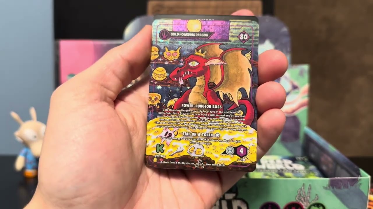Бустер-бокс Dead World TCG с Kickstarter! Мой обзор карт, история создания и перспективы на будущее.