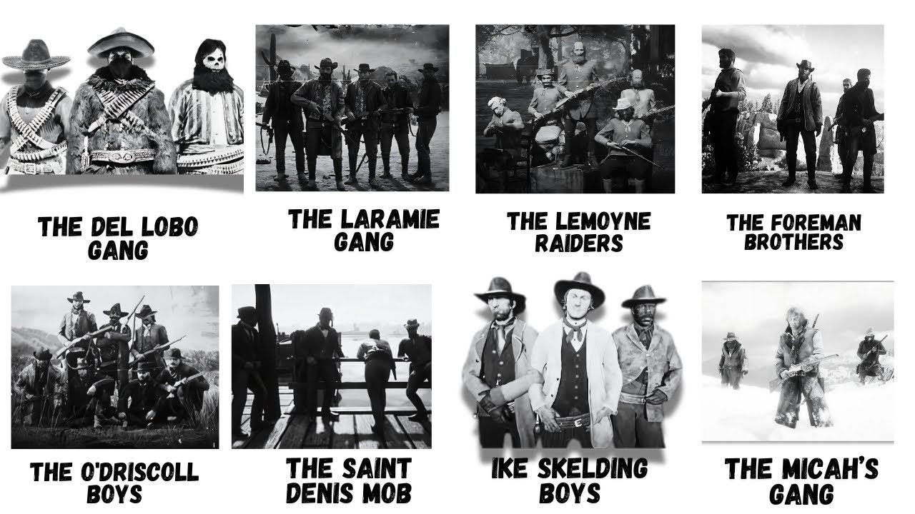 Every Gang in Red Dead 2 Explained Part 1