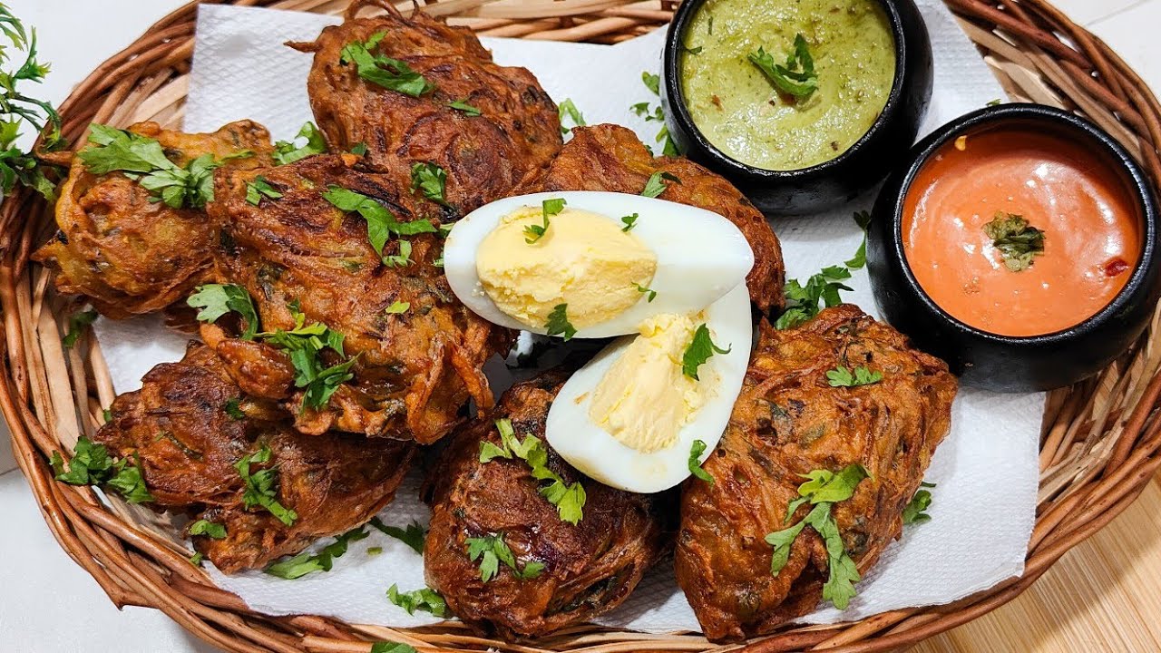 Anda Pyaz Pakoda | Egg Lachha Pakoda | Egg Pakoda Ramadan Special Recipe/Iftar Special 
