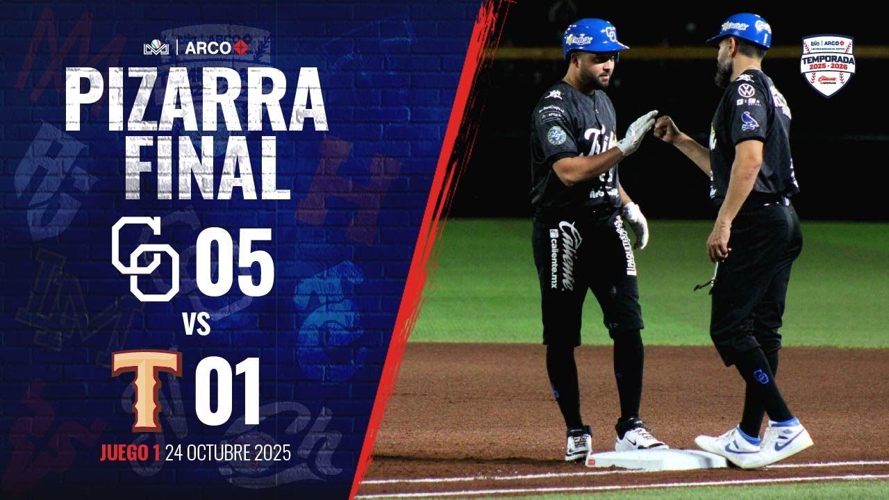 RESUMEN: Yaquis de Ciudad Obregón vs Tucson Baseball Team | 24 de octubre 2025