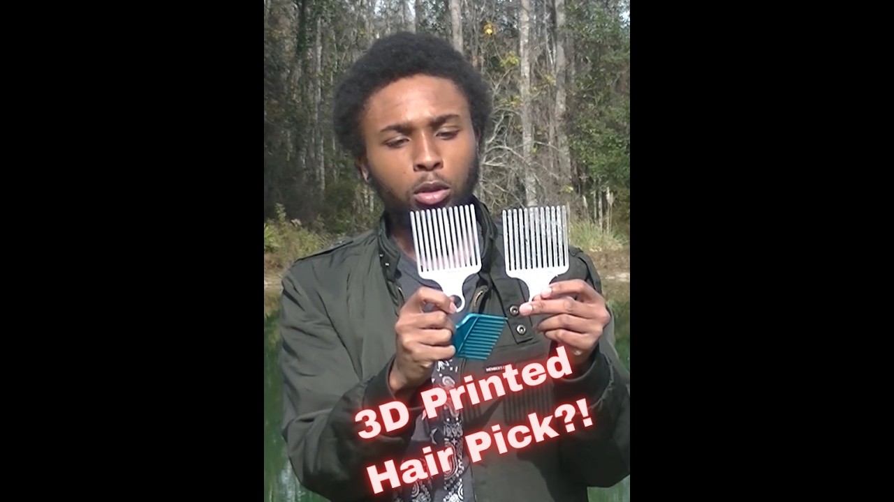 3D Printed Hair Pick! - Ep.7