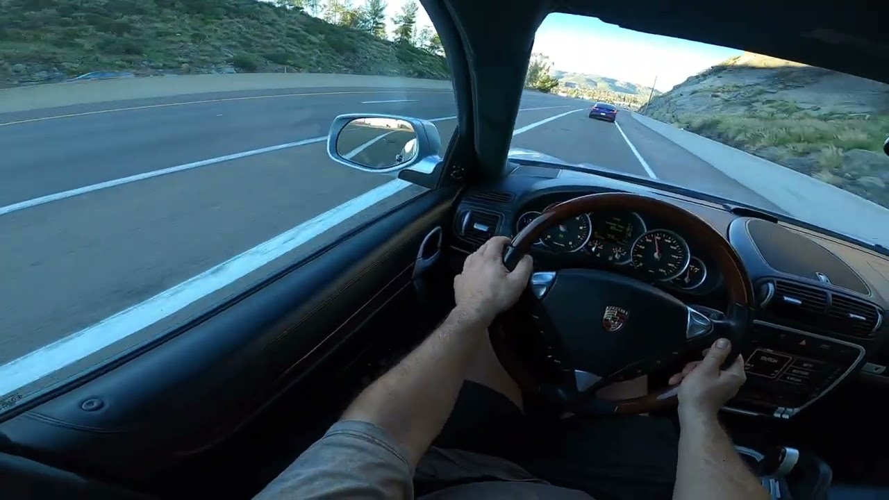 2008 Porsche Cayenne Turbo 4.8 v8 500hp - driving POV