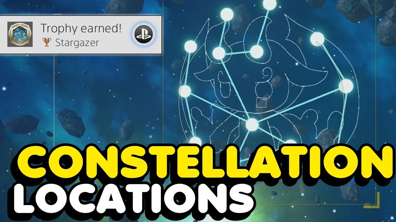 Kingdom Hearts 3 - All 9 Constellation Locations (Stargazer Trophy Guide)
