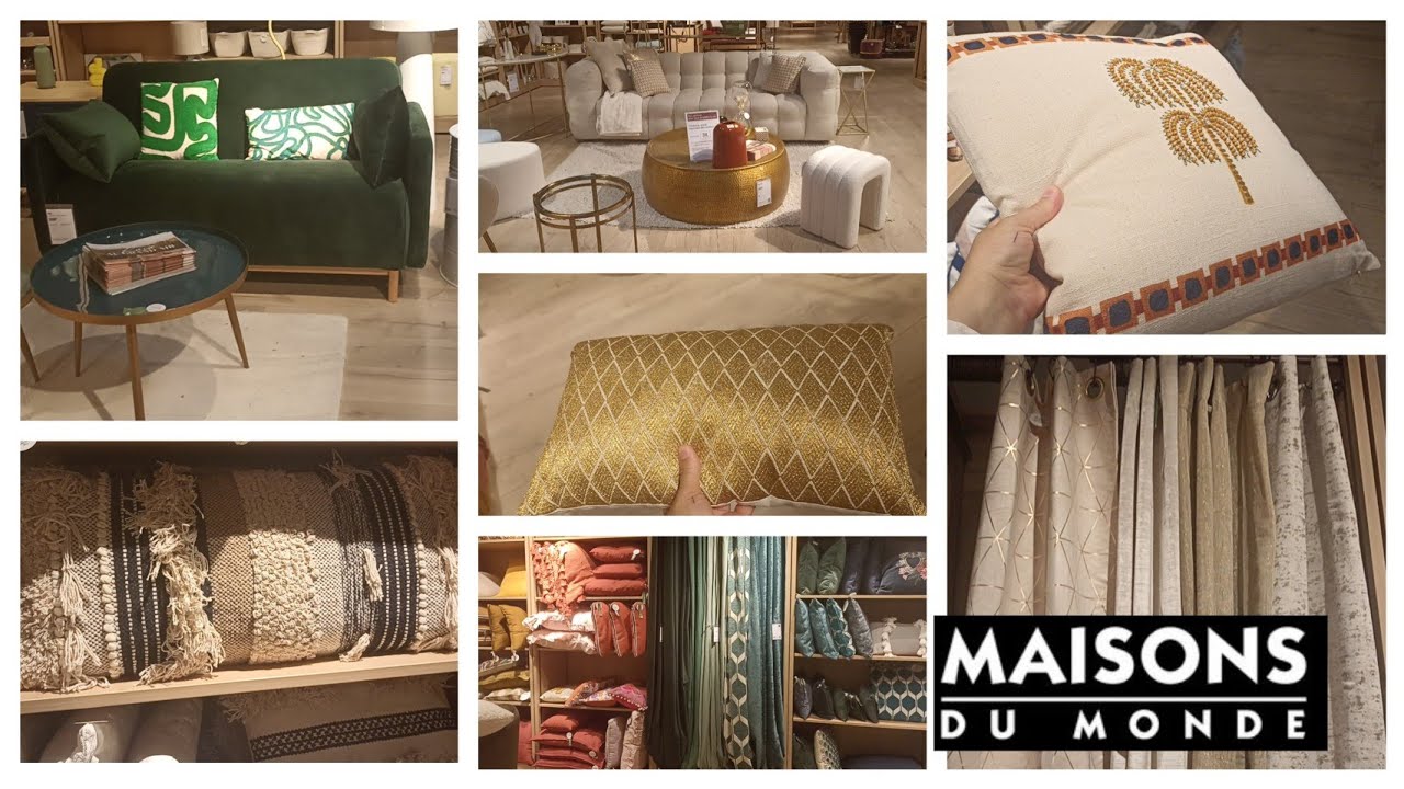 MAISONS DU MONDE DÉCORATION ET MEUBLES LINGE