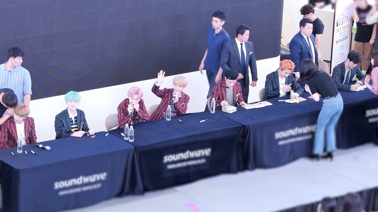 180914 엔시티드림 NCT DREAM : 끝줄 팬싸 last line : 전체직캠 Fullshot : 팬사인회 fansign event : 고양 스타필드