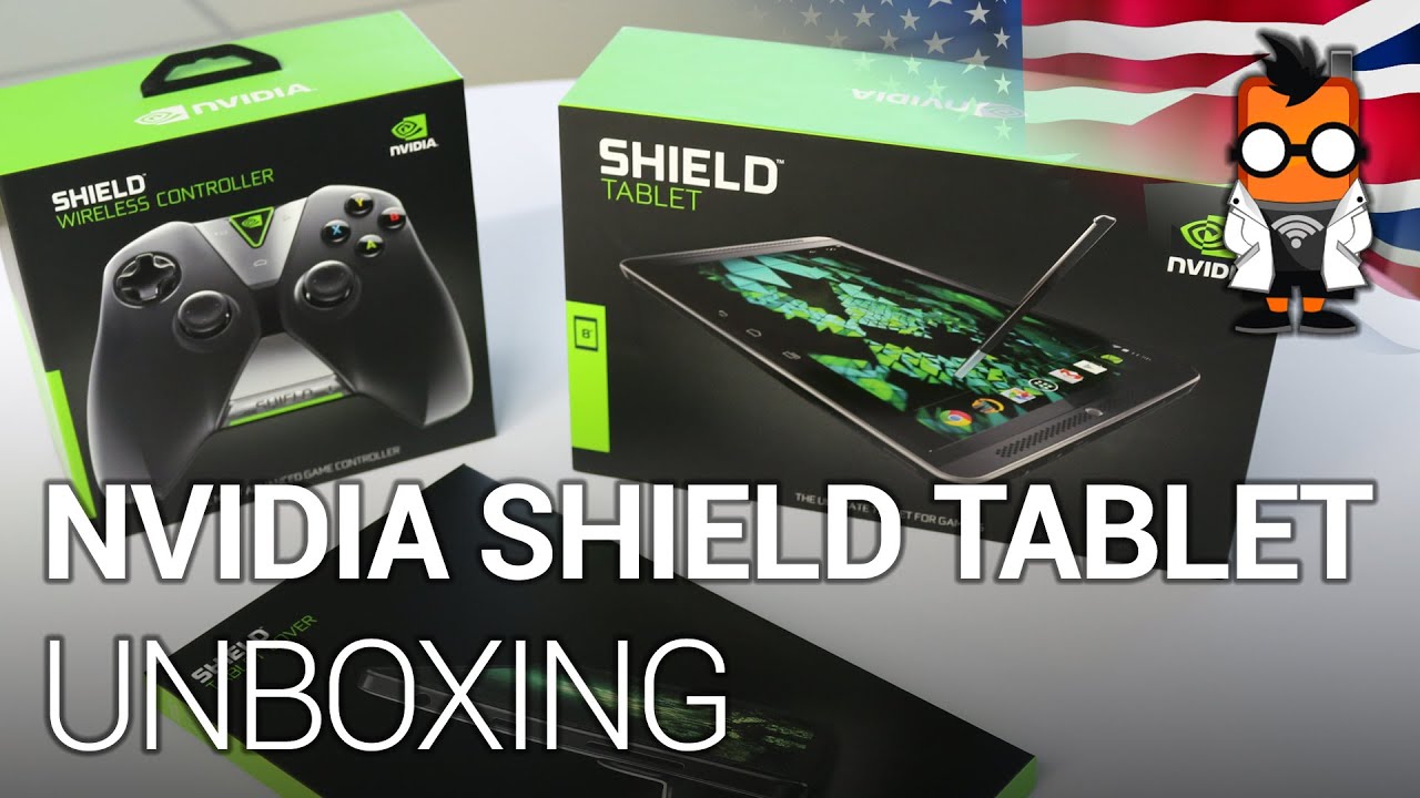 Nvidia Shield Tablet with Shield Controller Unboxing & Extensive Hands-on [ENG]