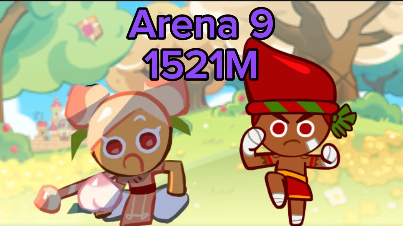 【跑跑薑餅人 CROB】公會戰競技場9 1521M Guild run arena 9 1521M 丨最強甜點師生存戰季 The Great P&acirc;tissier   Battle Season
