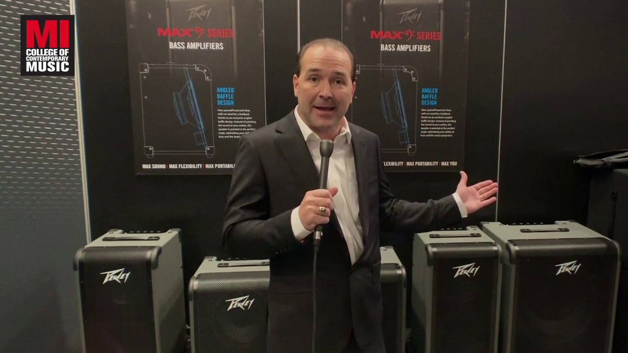 Peavey MAX Series Bass Amps | Winter NAMM 2019 | Musicians Institute