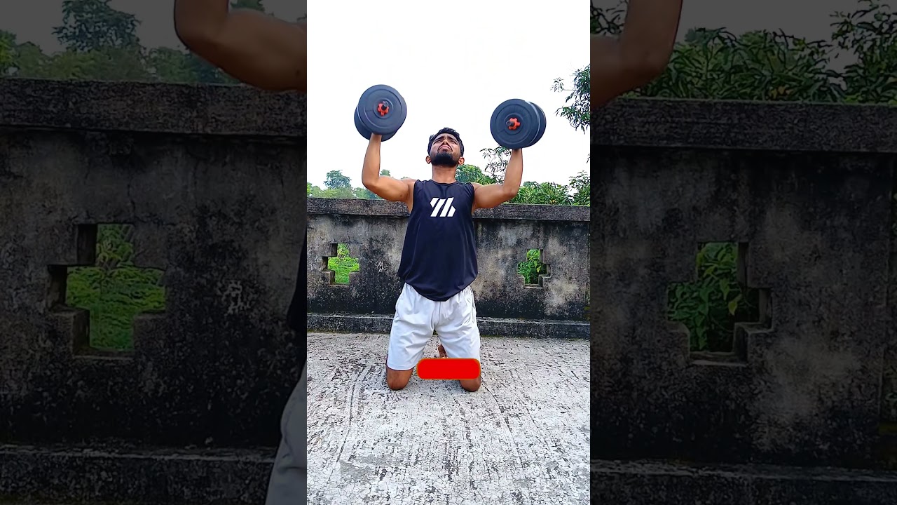 “Shoulder Workout at Home Gym 💥 Full Delts” 